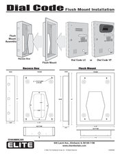 Chamberlain Elite Dial Code Installation Manual