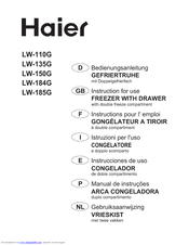 Haier HCDF-185 Instructions For Use Manual