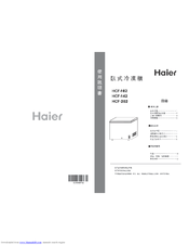 Haier HCF-102 User Manual