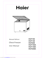 Haier HCF105A User Manual