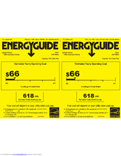 Haier HUF168EA Energy Manual