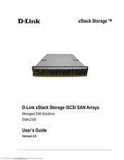 D-Link DSN-2100-10 - xStack Storage Area Network Array Hard Drive User Manual