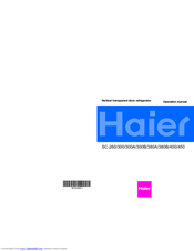 Haier SC-400 Operation Manual