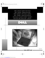 Dell Latitude CPx H Information Manual