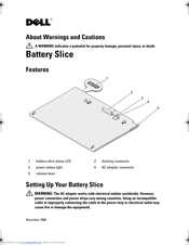 Dell LOB Latitude XT2 Warnings And Safety Instructions