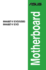 Asus M4a88t V Evo Usb3 User Manual Pdf Download Manualslib