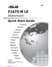 Asus F1A75-M LE Guía De Inicio Rápido