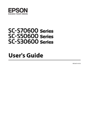 Epson SC-S50600 series User Manual