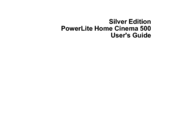 Epson PowerLite Home Cinema 500 User Manual