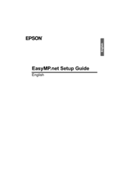 Epson EasyMP.net Network Option Board Installation Manual