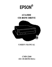 Epson CMD-2260 (CD-ROM) User Manual