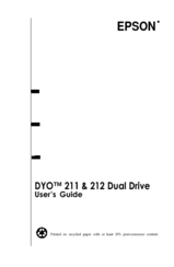 Epson DYO-211/212 (FDD) User Manual