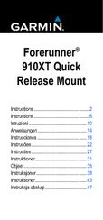 garmin forerunner 910xt manual