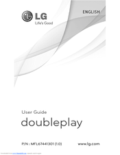 LG Doubleplay User Manual
