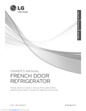 LG LFX31915ST Owner's Manual
