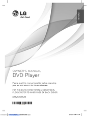 LG DP522 Owner's Manual