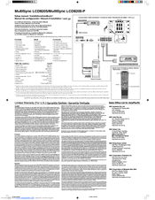 NEC LCD8205-P - MultiSync - 82