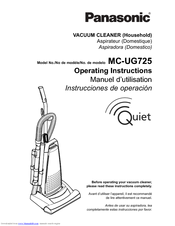 Panasonic MC-UG725 Operating Instructions Manual