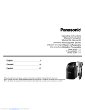 Panasonic ES-LT71-S Operating Instructions Manual