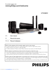 Philips HTS5580W User Manual