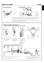 Philips Streamium MX6000i/37 Quick Use Manual