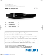 Philips BDP2985/F7 User Manual