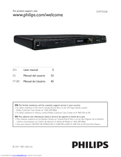 Philips DVP3560K/F8 User Manual