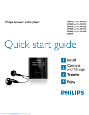 Philips GoGear RaGa SA1942/37 Quick Start Manual
