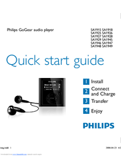 Philips GoGear SA1928/37 Quick Start Manual