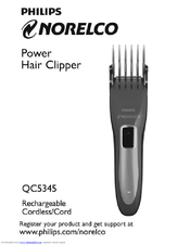 Philips Norelco QC5345 User Manual