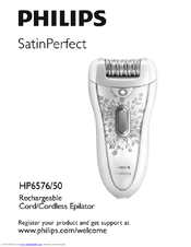Philips SatinPerfect HP6576/50 User Manual