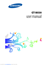 Samsung GT-I8530 User Manual
