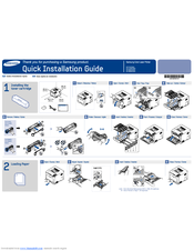 Samsung CLP-415N Quick Installaion Manual