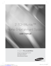 Samsung HT-ES6200 2 Speaker Smart 3D Blu-ray & DVD Home Theatre System User Manual