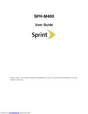 Samsung SPH-M400 User Manual