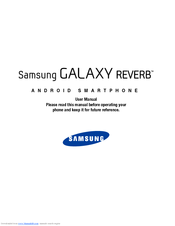 Samsung Galaxy Reverb SPH-M950 User Manual
