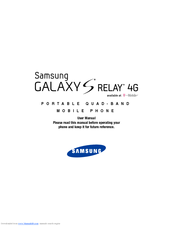 Samsung Galaxy S Relay 4G User Manual