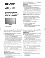 Sharp AQUOS LC-90LE745U Connection Manual