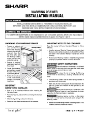 Sharp KB-6100NW Installation Manual