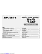 Sharp EL-6850 Manual