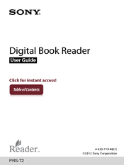 sony reader download instructions