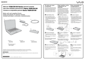 Sony VAIO VGN-CS100 Setup Manual