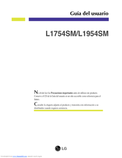 LG L1754SM-PF Guía Del Usuario