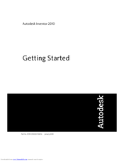 Autodesk 466B1-05A761-1304 - AutoCAD Inventor Simulation Suite 2010 Getting Started