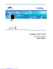 Samsung SyncMaster 177T User Manual