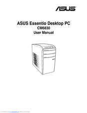 Asus CM6830-US-3AB User Manual