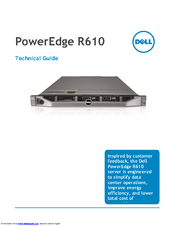 Dell External OEMR XL R610 Technical Manual