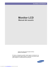 Samsung SyncMaster 2333TN Manual Del Usuario