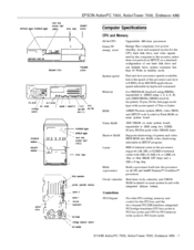 Epson Endeavor 486I Product Information Manual