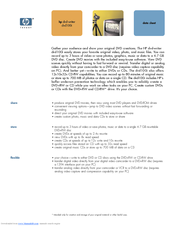 HP dvd100i Datasheet